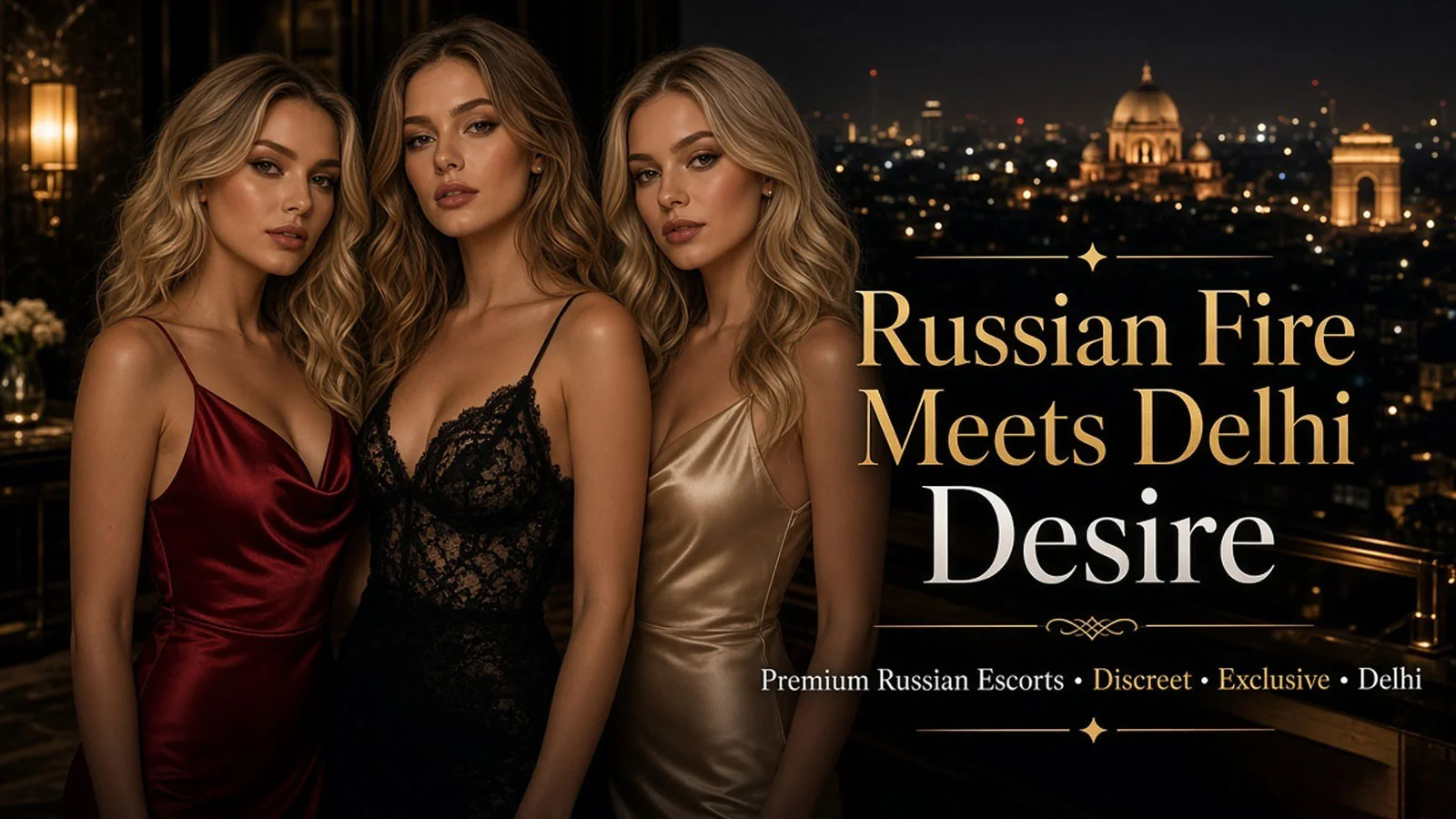 Russian Delhi Escorts Banner
